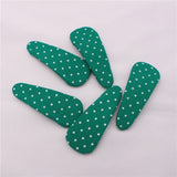5Pcs/Set2020 Spring And Summer Children&#39;s Hair Clips Plaid Embroidery Polka Dot Baby Cute Hair Accessories