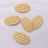 5Pcs/Set2020 Spring And Summer Children&#39;s Hair Clips Plaid Embroidery Polka Dot Baby Cute Hair Accessories