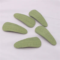 5Pcs/Set2020 Spring And Summer Children&#39;s Hair Clips Plaid Embroidery Polka Dot Baby Cute Hair Accessories