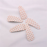 5Pcs/Set2020 Spring And Summer Children&#39;s Hair Clips Plaid Embroidery Polka Dot Baby Cute Hair Accessories