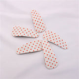 5Pcs/Set2020 Spring And Summer Children&#39;s Hair Clips Plaid Embroidery Polka Dot Baby Cute Hair Accessories