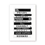 Cover Fashion Books Canvas Art Painting Poster Fashion Book Wall Art Print Modern Iconic Picture Ladies Room Home Wall Decor