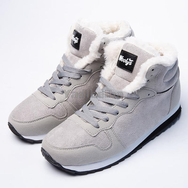 Vulcanized Shoes Women Men Boots Winter Shoes Snow Boots Casual Shoes Plus Size Winter Sneakers Ankle Unisex Shoes Winter Boots