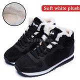 Vulcanized Shoes Women Men Boots Winter Shoes Snow Boots Casual Shoes Plus Size Winter Sneakers Ankle Unisex Shoes Winter Boots