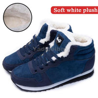 Vulcanized Shoes Women Men Boots Winter Shoes Snow Boots Casual Shoes Plus Size Winter Sneakers Ankle Unisex Shoes Winter Boots