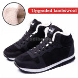 Vulcanized Shoes Women Men Boots Winter Shoes Snow Boots Casual Shoes Plus Size Winter Sneakers Ankle Unisex Shoes Winter Boots