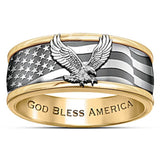 Europe Style Moon Wolf Rings for Women Fashion Classic Punk  Men Ring Vintage Leader of The Pack Accessories Party Jewelry Gift