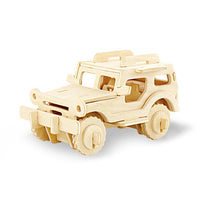 Kids 3D Wooden Puzzle Toy Military Series Tank Vehicle Animals Model Set Creative Assembled Education Toys For Children