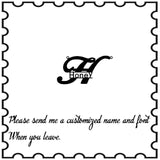 Fashion Custom Name Pendant Necklace With Heart Crown Any Letter Choker Necklace Stainless Steel Women&#39;s Jewelry Christmas Gifts