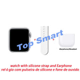 Original IWO W506 Smart Watch W46 Update Two Buttons DIY Watch Face  Waterproof Heart Rate ECG Sport Band For IOS Android IWO 13