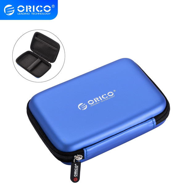 ORICO PHB-25 2.5&quot; 2.5 Inch Protection Bag for External Portable HDD Box Case-Blue/Black/Pink
