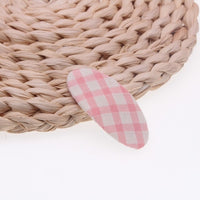 5Pcs/Set2020 Spring And Summer Children&#39;s Hair Clips Plaid Embroidery Polka Dot Baby Cute Hair Accessories