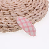 5Pcs/Set2020 Spring And Summer Children&#39;s Hair Clips Plaid Embroidery Polka Dot Baby Cute Hair Accessories