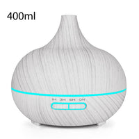 400/550ml Aroma Essential Oil Diffuser Aromatherapy Ultrasonic Air Humidifier Automatically Define Remote Control Humidificador