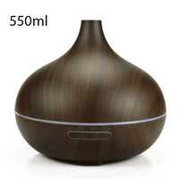 400/550ml Aroma Essential Oil Diffuser Aromatherapy Ultrasonic Air Humidifier Automatically Define Remote Control Humidificador