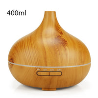 400/550ml Aroma Essential Oil Diffuser Aromatherapy Ultrasonic Air Humidifier Automatically Define Remote Control Humidificador