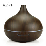 400/550ml Aroma Essential Oil Diffuser Aromatherapy Ultrasonic Air Humidifier Automatically Define Remote Control Humidificador