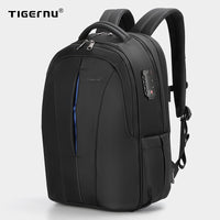 Tigernu USB Recharging Men 15.6 inch Laptop Backpacks Student Schoolbag For Boys Waterproof Quality Male Rucksack Mochila Bag