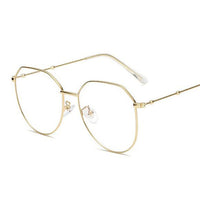 Metal Irregular Polygon Myopia Eyeglasses Women Men Prescription Spectacles Eyewear -0.5 -0.75 -1 -1.25 -1.5 -2 -2.5 -3 -3.5 -4