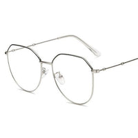 Metal Irregular Polygon Myopia Eyeglasses Women Men Prescription Spectacles Eyewear -0.5 -0.75 -1 -1.25 -1.5 -2 -2.5 -3 -3.5 -4