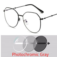 Metal Irregular Polygon Myopia Eyeglasses Women Men Prescription Spectacles Eyewear -0.5 -0.75 -1 -1.25 -1.5 -2 -2.5 -3 -3.5 -4
