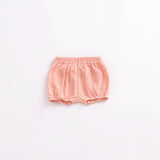 Infant Kids Harem Pants Cotton Linen Shorts Newborn Baby Boys Girls Short Trousers PP Pants Diaper Covers Bloomers 0-24 months