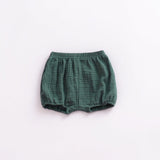 Infant Kids Harem Pants Cotton Linen Shorts Newborn Baby Boys Girls Short Trousers PP Pants Diaper Covers Bloomers 0-24 months