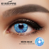 EYESHARE Color Contact Lenses For Eyes 2pcs Anime Cosplay Colored Lenses Blue Red Halloween Lenses Contact Lens Beauty Makeup
