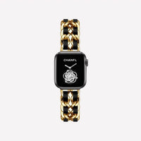 Strap For Apple Watch 7 Band 45MM 41MM 6 5 4 3 2 38 mm 42mm Bracelet Stainless Steel luxury for iWatch series 7 6 se  40mm 44mm