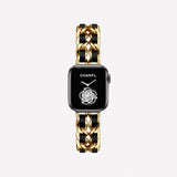 Strap For Apple Watch 7 Band 45MM 41MM 6 5 4 3 2 38 mm 42mm Bracelet Stainless Steel luxury for iWatch series 7 6 se  40mm 44mm