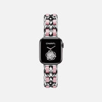 Strap For Apple Watch 7 Band 45MM 41MM 6 5 4 3 2 38 mm 42mm Bracelet Stainless Steel luxury for iWatch series 7 6 se  40mm 44mm