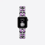 Strap For Apple Watch 7 Band 45MM 41MM 6 5 4 3 2 38 mm 42mm Bracelet Stainless Steel luxury for iWatch series 7 6 se  40mm 44mm