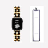 Strap For Apple Watch 7 Band 45MM 41MM 6 5 4 3 2 38 mm 42mm Bracelet Stainless Steel luxury for iWatch series 7 6 se  40mm 44mm