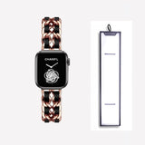 Strap For Apple Watch 7 Band 45MM 41MM 6 5 4 3 2 38 mm 42mm Bracelet Stainless Steel luxury for iWatch series 7 6 se  40mm 44mm
