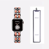 Strap For Apple Watch 7 Band 45MM 41MM 6 5 4 3 2 38 mm 42mm Bracelet Stainless Steel luxury for iWatch series 7 6 se  40mm 44mm