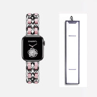 Strap For Apple Watch 7 Band 45MM 41MM 6 5 4 3 2 38 mm 42mm Bracelet Stainless Steel luxury for iWatch series 7 6 se  40mm 44mm
