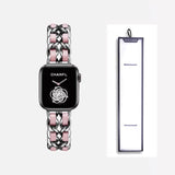 Strap For Apple Watch 7 Band 45MM 41MM 6 5 4 3 2 38 mm 42mm Bracelet Stainless Steel luxury for iWatch series 7 6 se  40mm 44mm