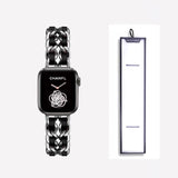 Strap For Apple Watch 7 Band 45MM 41MM 6 5 4 3 2 38 mm 42mm Bracelet Stainless Steel luxury for iWatch series 7 6 se  40mm 44mm