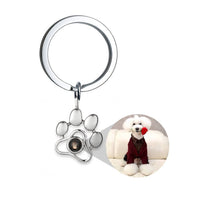 Personalized Customized Pet Photo Dog Paw Necklace Pendant For Men Women Girls Charm Choker Necklace Birthday Jewelry Gift