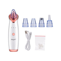 CkeyiN Electric Vacuum Suction Cleaner Face Cleaning Blackhead Remover Facial Cleansing Machine Pore Cleanser Acne Removal Skin