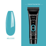MIZHSE 30ml Poly Nail Gel Finger Extension Quick Extension Poly-gel Semi Permanent Gel Soak Off UV Gel Nail Polish For Nail Art