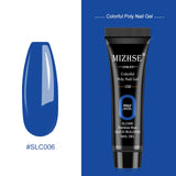 MIZHSE 30ml Poly Nail Gel Finger Extension Quick Extension Poly-gel Semi Permanent Gel Soak Off UV Gel Nail Polish For Nail Art
