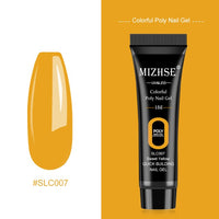 MIZHSE 30ml Poly Nail Gel Finger Extension Quick Extension Poly-gel Semi Permanent Gel Soak Off UV Gel Nail Polish For Nail Art