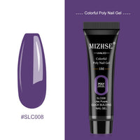 MIZHSE 30ml Poly Nail Gel Finger Extension Quick Extension Poly-gel Semi Permanent Gel Soak Off UV Gel Nail Polish For Nail Art