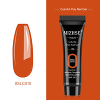 MIZHSE 30ml Poly Nail Gel Finger Extension Quick Extension Poly-gel Semi Permanent Gel Soak Off UV Gel Nail Polish For Nail Art