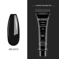 MIZHSE 30ml Poly Nail Gel Finger Extension Quick Extension Poly-gel Semi Permanent Gel Soak Off UV Gel Nail Polish For Nail Art
