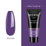 MIZHSE 30ml Poly Nail Gel Finger Extension Quick Extension Poly-gel Semi Permanent Gel Soak Off UV Gel Nail Polish For Nail Art