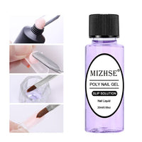 MIZHSE 30ml Poly Nail Gel Finger Extension Quick Extension Poly-gel Semi Permanent Gel Soak Off UV Gel Nail Polish For Nail Art