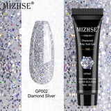MIZHSE 30ml Poly Nail Gel Finger Extension Quick Extension Poly-gel Semi Permanent Gel Soak Off UV Gel Nail Polish For Nail Art