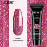 MIZHSE 30ml Poly Nail Gel Finger Extension Quick Extension Poly-gel Semi Permanent Gel Soak Off UV Gel Nail Polish For Nail Art